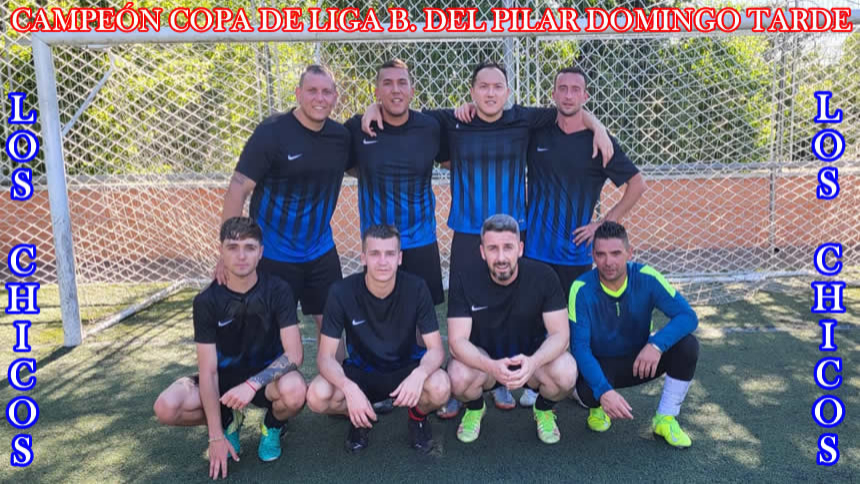 CAMPEON COPA DE LIGA BARRIO DEL PILAR DOMINGO TARDE